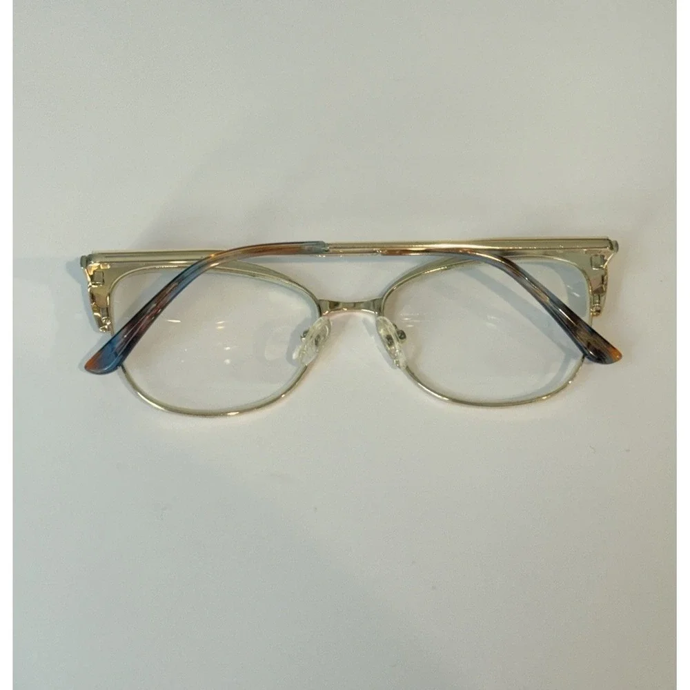 Scott & Zelda SZ7440 Satin Green Gold Cat Eye Eyeglass Frames